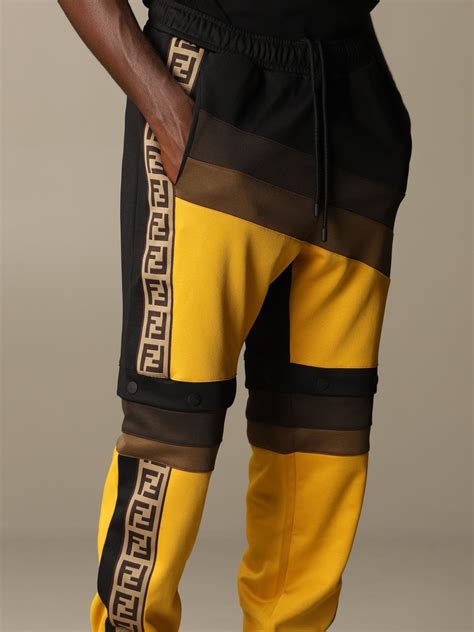 fendi pants mens price|fendi joggers for men.